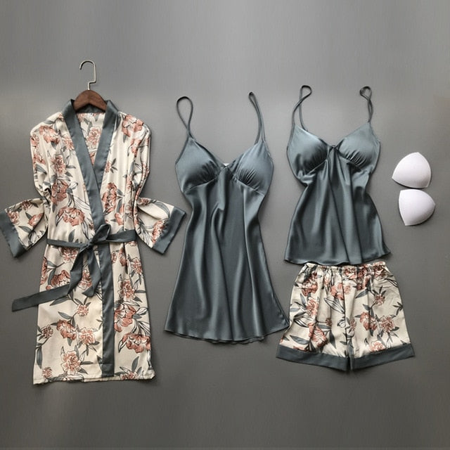 SILK PAJAMAS SET