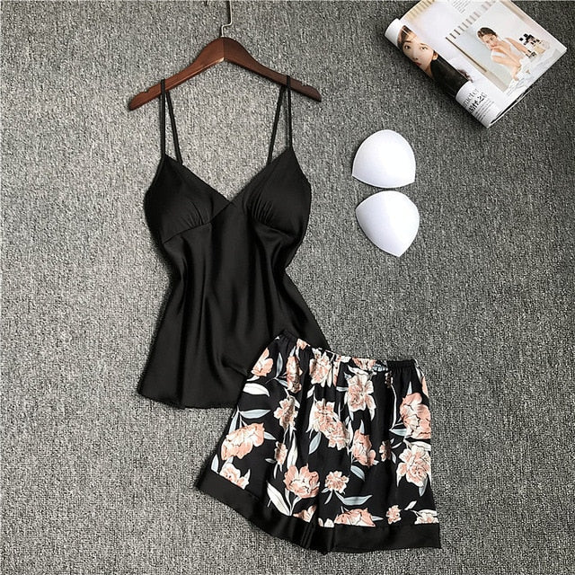 SILK PAJAMAS SET