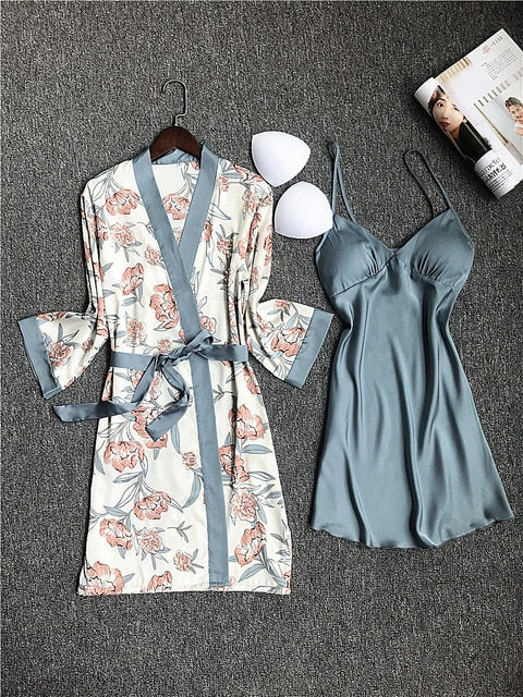 SILK PAJAMAS SET