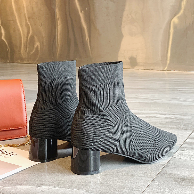 SQUARE HEEL BOOT