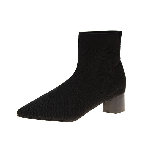 SQUARE HEEL BOOT